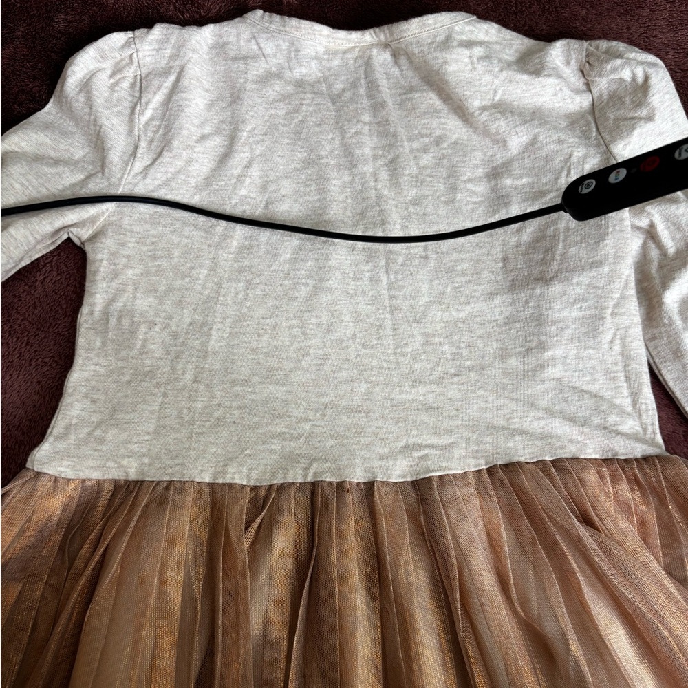 Gap Cream and Tan Kids Dress - Picture 9 of 9